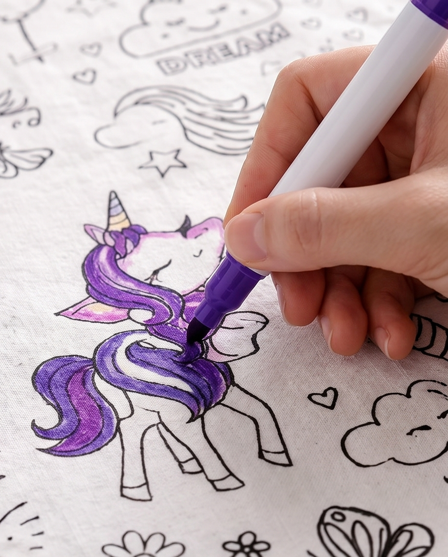 Napperon Licorne Lila